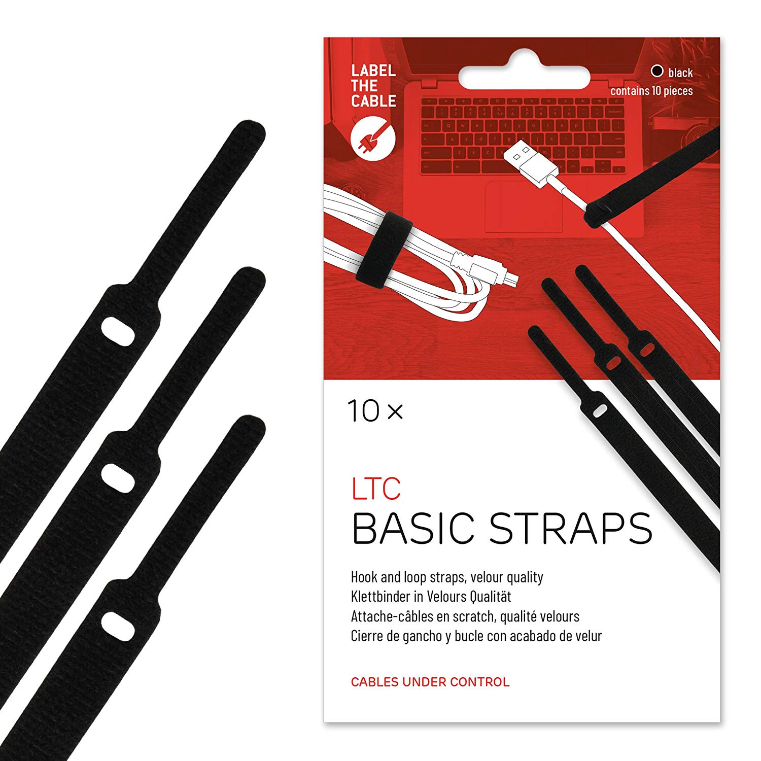 LTC Basic Straps packshot black